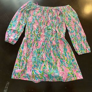 Lilly Pulitzer Off the Shoulder Romper
